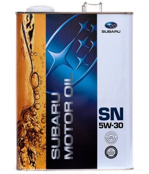 Моторное масло Subaru Motor Oil SN 5W-30, 4л