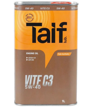 Моторное масло TAIF VITE C3 5W-40, 1л
