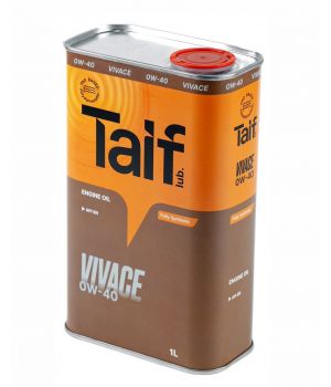 Моторное масло TAIF VIVACE 0W-40, 1л