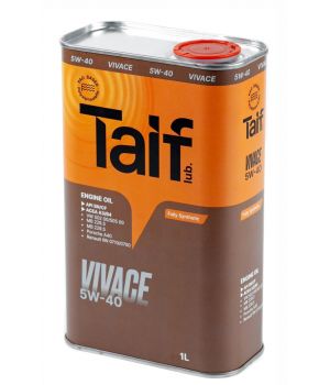 Моторное масло TAIF VIVACE 5W-40, 1л