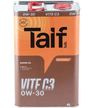 Моторное масло TAIF VITE C3 0W-30, 4л