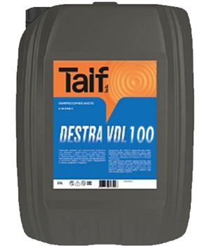 Компрессорное масло TAIF DESTRA VDL 100, 20л