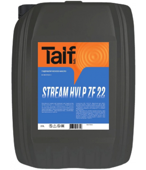 Гидравлическое масло TAIF STREAM HVLP ZF 22, 20л