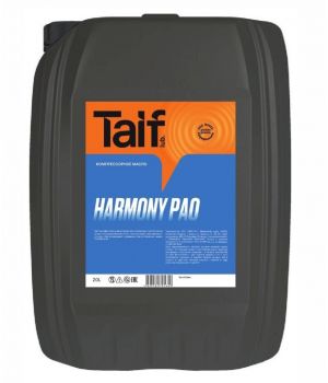 Компрессорное масло TAIF HARMONY PAO 32, 20л