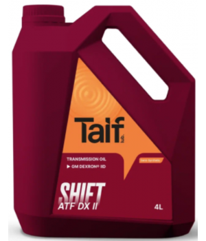 Трансмиссионное масло TAIF SHIFT ATF DX II, 4л