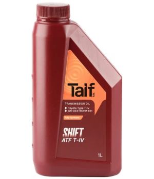 Трансмиссионное масло TAIF SHIFT ATF TYPE T-IV, 1л