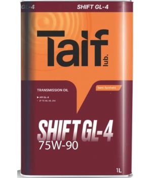 Трансмиссионное масло TAIF SHIFT GL-4 75W-90, 1л