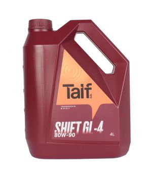 Трансмиссионное масло TAIF SHIFT GL-4 80W-90, 4л