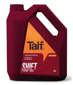 Трансмиссионное масло TAIF SHIFT GL-4/GL-5 75W-90, 4л