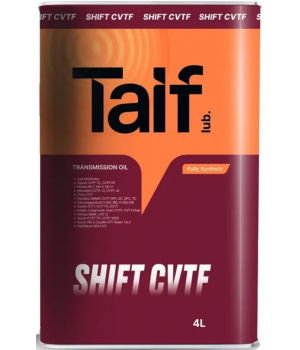 Трансмиссионное масло TAIF SHIFT CVTF, 4л