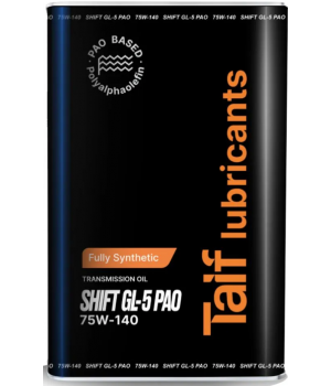 Трансмиссионное масло TAIF SHIFT GL-5 PAO 75W-140, 20л