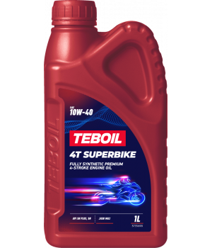 Моторное масло TEBOIL 4T SUPERBIKE 10W-40, 1л