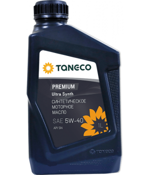 Моторное масло TANECO Premium Ultra Synth 5W-40, 1л