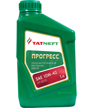 Моторное масло Татнефть Прогресс SH/SG/CD 10W-40, 1л