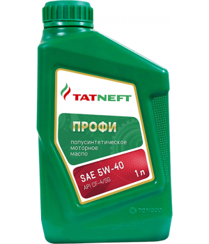 Моторное масло Татнефть Профи 5W-40, 1л