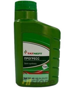 Моторное масло Татнефть Прогресс SH/SG/CD 5W-40, 1л