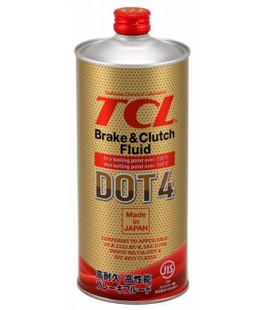 Тормозная жидкость TCL DOT 4, 1л