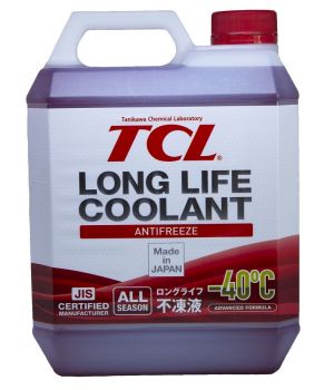 Антифриз TCL Long Life Coolant RED -40°C, 4л