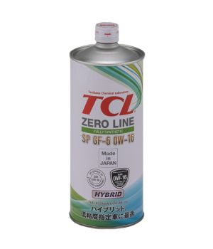 Моторное масло TCL Zero Line 0W-16 SP/GF-6, 1л