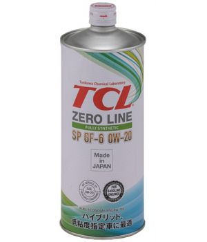 Моторное масло TCL Zero Line 0W-20 SP/GF-6, 1л