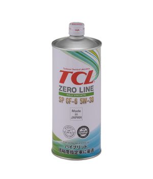 Моторное масло TCL Zero Line Fully Synth, Fuel Economy, SP/GF-6, 5W-30, 1л