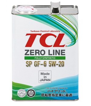 Моторное масло TCL Zero Line 5W-20 SP/GF-6, 4л