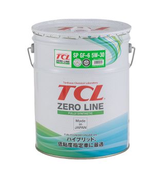 Моторное масло TCL Zero Line Fully Synth, Fuel Economy, SP/GF-6, 5W-30, 20л
