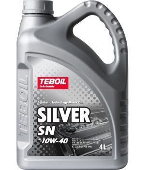 Моторное масло TEBOIL Silver SN 10W-40, 4л
