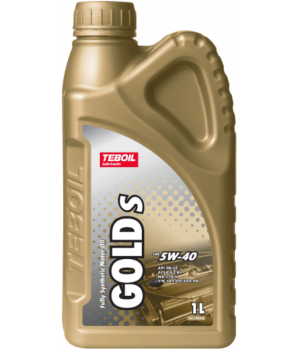 Моторное масло TEBOIL Gold S 5W-40, 1л