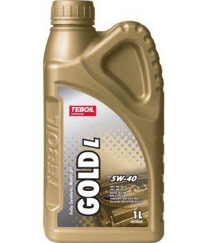 Моторное масло TEBOIL Gold L 5W-40, 1л