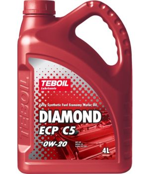 Моторное масло TEBOIL Diamond ECP C5 0W-20, 4л