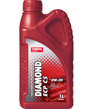 Моторное масло TEBOIL Diamond ECP C5 0W-20, 1л