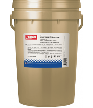 Компрессорное масло TEBOIL Compressor Oil 46 SHV, 20л