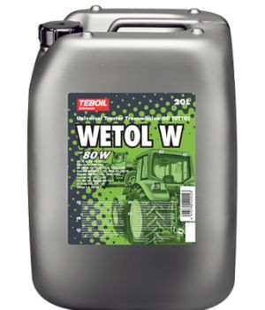 Трансмиссионное масло TEBOIL Wetol W, 20л