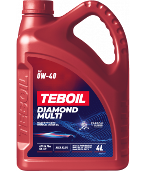 Моторное масло TEBOIL Diamond Multi 0W-40, 4л