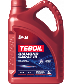 Моторное масло TEBOIL Diamond Carat III 0W-30, 4л
