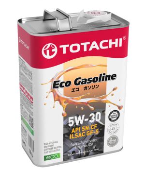 Моторное масло TOTACHI Eco Gasoline SN/CF 5W-30, 4л