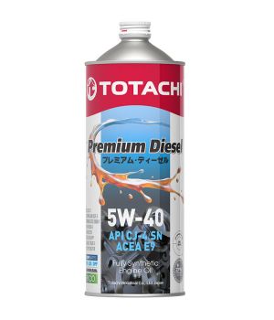 Моторное масло TOTACHI Premium Diesel CJ-4/SN 5W-40, 1л