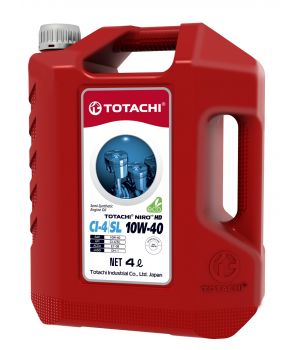 Моторное масло TOTACHI NIRO HD Semi-Synthetic CI-4/SL 10W-40, 4л