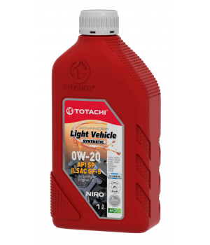 Моторное масло TOTACHI NIRO LV Synthetic 0W-20 SP/GF-5, 1л