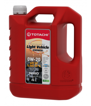 Моторное масло TOTACHI NIRO LV Synthetic 0W-20 SP/GF-5, 4л
