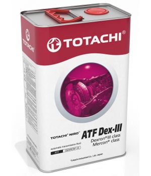 Трансмиссионное масло TOTACHI NIRO ATF DEXRON-III, 4л