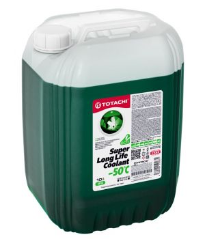 Антифриз готовый TOTACHI SUPER LLC Green -50C, 10л