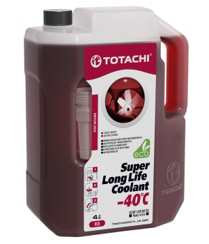 Антифриз готовый TOTACHI SUPER LLC Red -40C, 4л