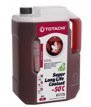 Антифриз готовый TOTACHI SUPER LLC Red -50C, 4л