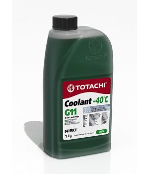 Антифриз готовый TOTACHI NIRO COOLANT Green -40C G11, 1кг