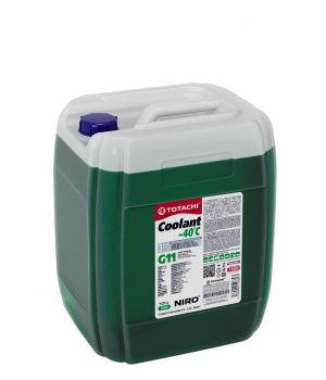 Антифриз готовый TOTACHI NIRO COOLANT Green -40C G11, 10кг