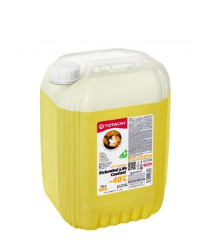 Антифриз готовый TOTACHI ELC Yellow -40C, 10л