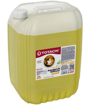 Антифриз концентрат TOTACHI Extended Life Antifreeze Yellow, 20л