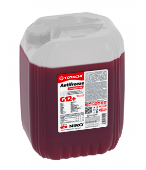 Антифриз концентрат TOTACHI NIRO ANTIFREEZE Red G12+, 10л
